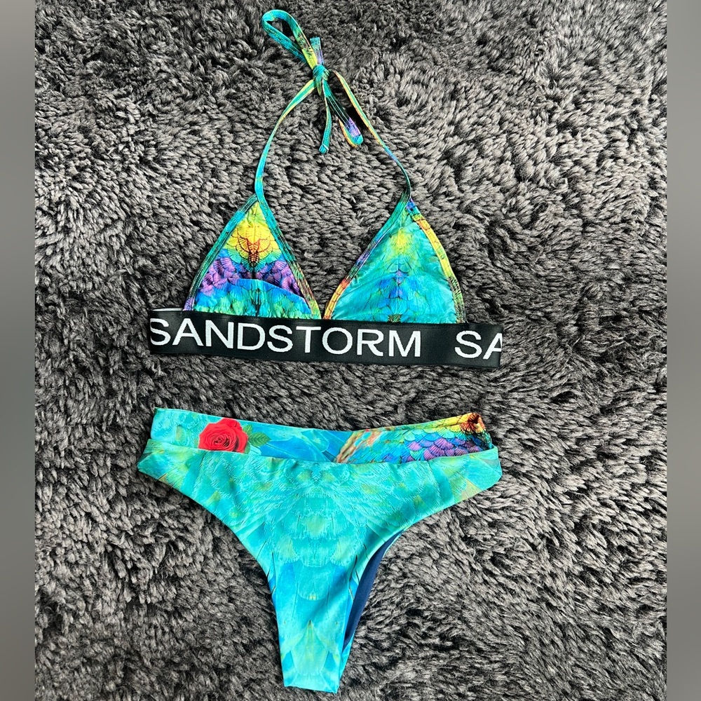 Sandstorm Colorful Bikini Set